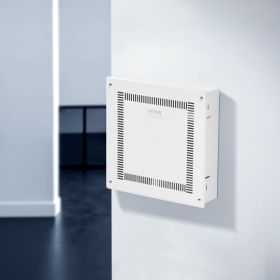 Structured Media Enclosure 14 In Recessed In-Wall TV Media Box With Cover (Option: White)